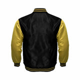 Hatch Sports Women Satin Jacket Black/Gold - Hatch Sports