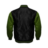 Hatch Sports Women Satin Jacket Black/Green - Hatch Sports