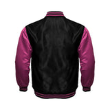 Hatch Sports Women Satin Jacket Black/Pink - Hatch Sports