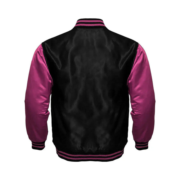 Hatch Sports Women Satin Jacket Black/Pink