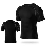 Hatch Sports Mens Compression Quick Dry Summer Half Sleeves Shirt for Sports Gym Cycling