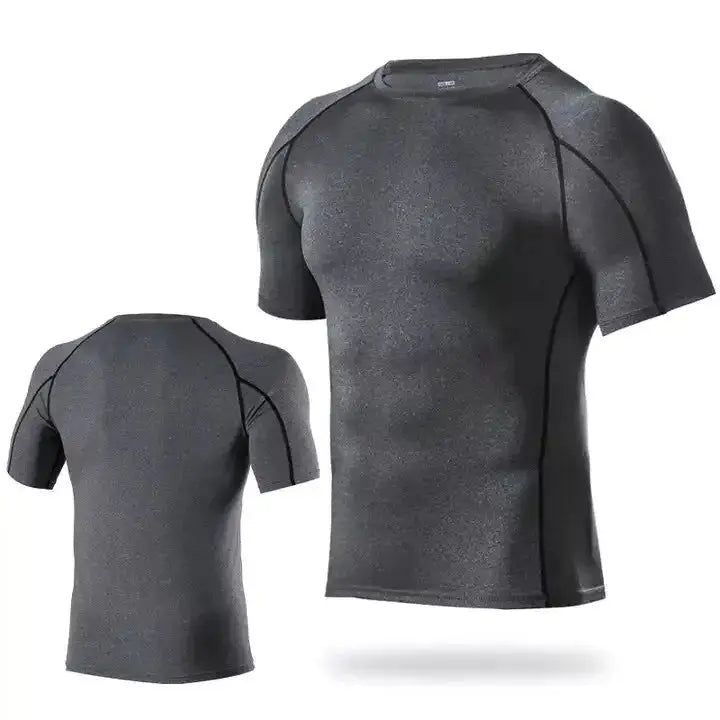 Hatch Sports Mens Compression Quick Dry Summer Half Sleeves Shirt for Sports Gym Cycling - Hatch Sports