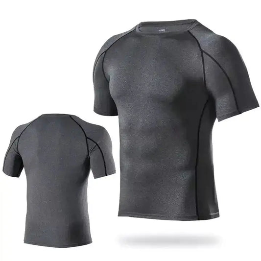 Hatch Sports Mens Compression Quick Dry Summer Half Sleeves Shirt for Sports Gym Cycling - Hatch Sports