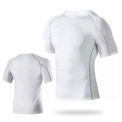 Hatch Sports Mens Compression Quick Dry Summer Half Sleeves Shirt for Sports Gym Cycling - Hatch Sports