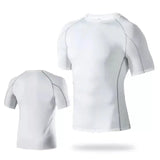 Hatch Sports Mens Compression Quick Dry Summer Half Sleeves Shirt for Sports Gym Cycling