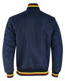 Hatch Sports Mens Varsity Jacket Casual Mid Season Stylish Letterman Bomber Jacket Navy Blue - Hatch Sports