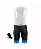 Mens Pro Cycling Bib Shorts Coolmax Padding Outdoor Cycle Gear Pants Shorts - Hatch Sports