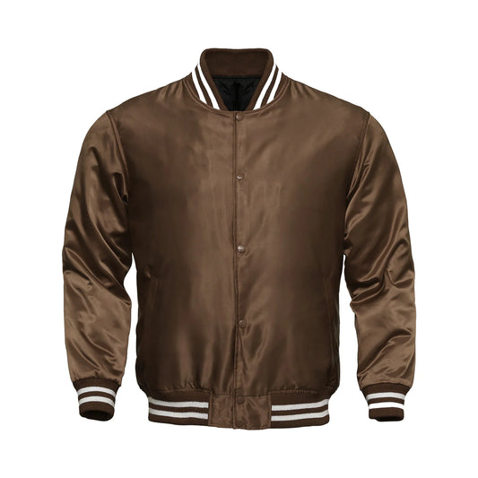 Hatch Sports Women Satin Jacket All Brown