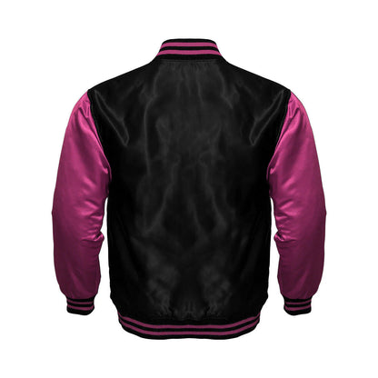 Hatch Sports Kids Satin Jacket Black/Pink