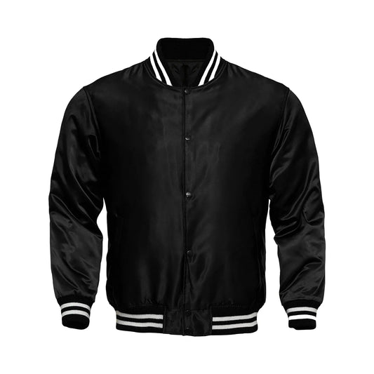 Hatch Sports Women Satin Jacket All Black