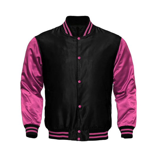 Hatch Sports Kids Satin Jacket Black/Pink
