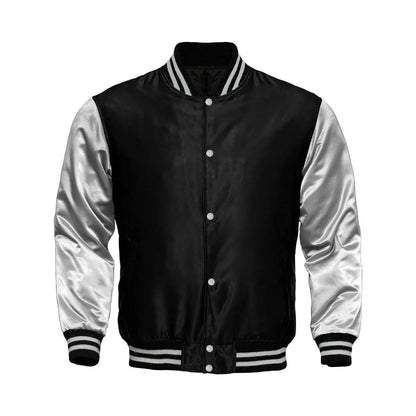Hatch Sports Women Satin Jacket Black/White