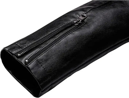 Men's Casual Faux Leather Jacket - Hatch Sports