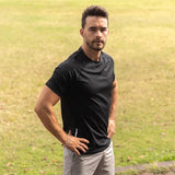 Pack of 3 Men's Workout Running Shirts Gym Tops Outdoor Sportswear