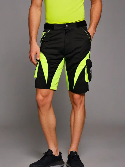 MTB Shorts Men's Cycling Off Road Shorts with Inner Hatch Sports