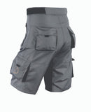 MTB Shorts Men's Cycling Off Road Team Racing Baggy Bicycle Padded Liner Shorts Full Grey