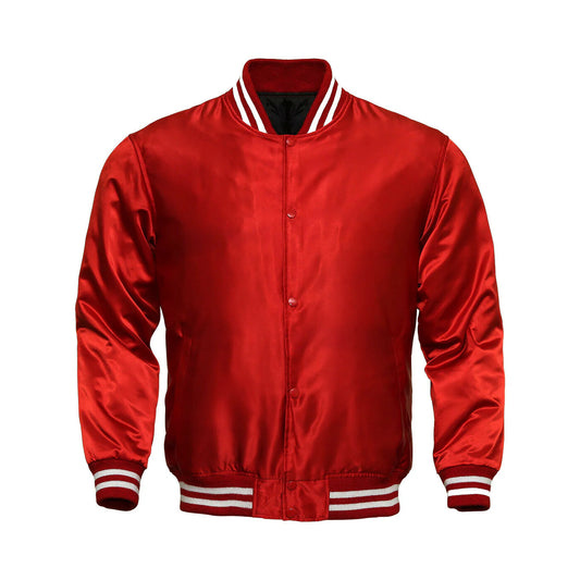 Hatch Sports Kids Satin Jacket All Red