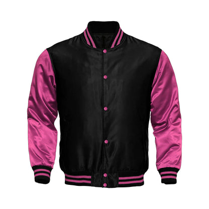 Hatch Sports Women Satin Jacket Black/Pink