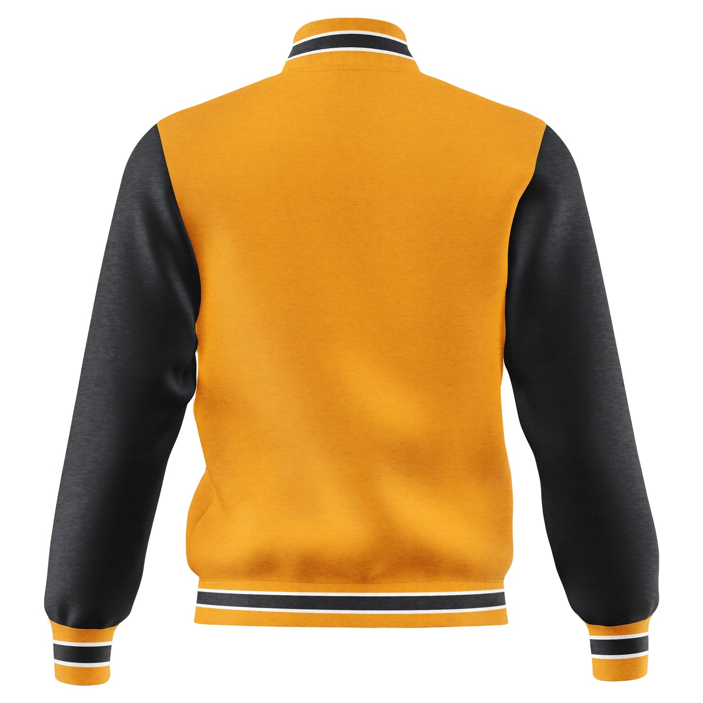 Hatch Sports  Mens Letterman Varsity Jacket Fleece Outdoor Winter Bomber Jackets Gold/Black