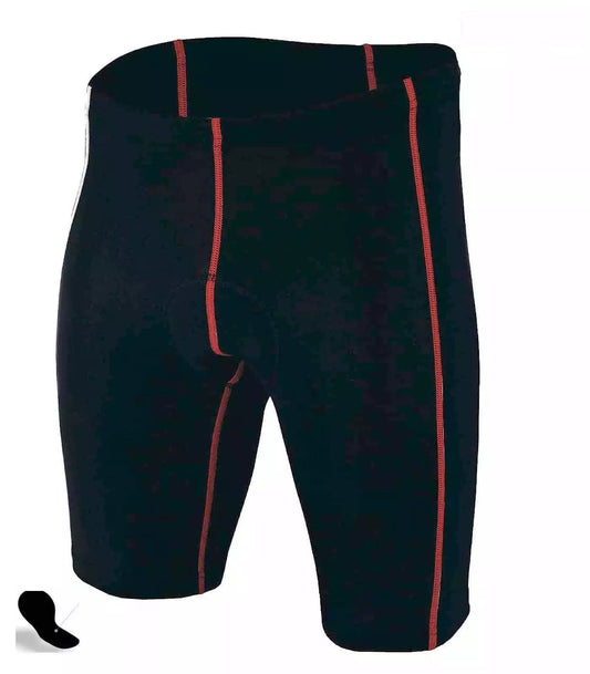 Mens Compression Cycling Shorts Cool-max® Padded Cycle Shorts for OutdoorWorkout