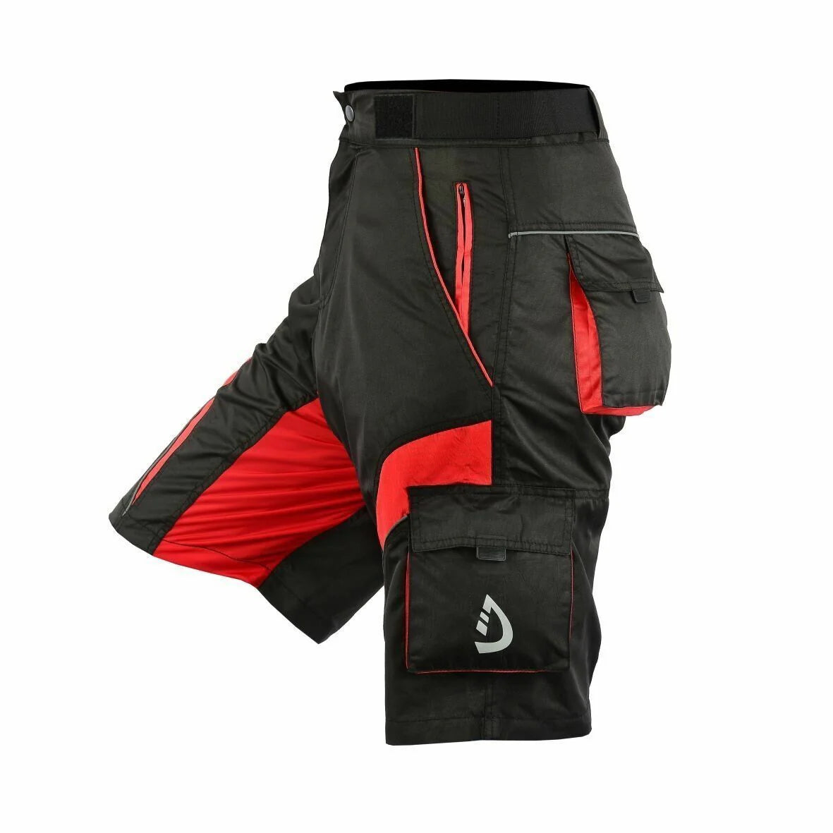 MTB Shorts Men's Cycling Off Road Team Racing Baggy Bicycle Padded Liner Shorts