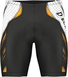 Men's 3D gel padded cycling shorts with a lightweight, breathable design for comfort during long rides.