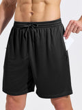 Pack of 3 Mens Gym Running Shorts Workout Basketball Gym Sports Shorts