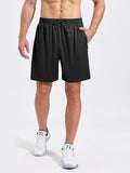 Pack of 3 Mens Gym Running Shorts Workout Basketball Gym Sports Shorts