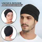 Skull Cap for Men & Women, 2 Pack Lightweight Running Cap Cotton Bike Hat Helmet Liner Thin Knit Hat