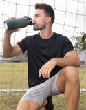 Pack of 3 Men's Workout Running Shirts Gym Tops Outdoor Sportswear