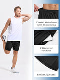Pack of 3 Mens Gym Running Shorts Workout Basketball Gym Sports Shorts