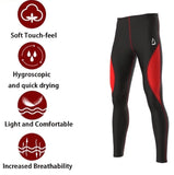 Pack of 3 Mens Compression Pants Base Layer Under Layer Skin Fit Gym Running Yoga Tights