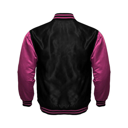 Hatch Sports Women Satin Jacket Black/Pink