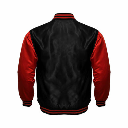 Hatch Sports Women Satin Jacket Black/Red