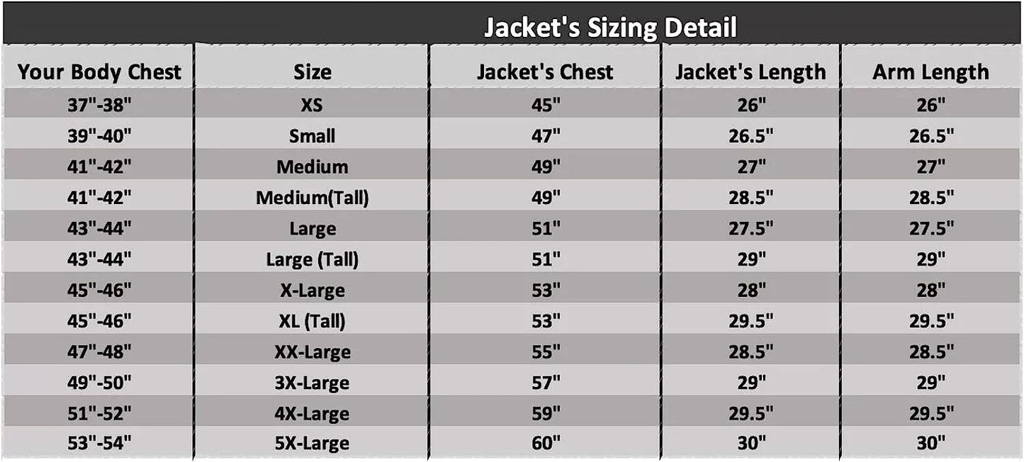 Men's Classic Letterman Varsity Jackets