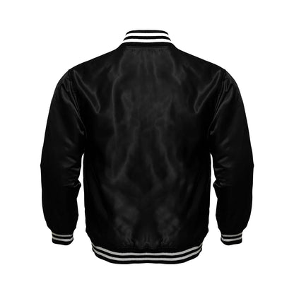 Hatch Sports Women Satin Jacket All Black