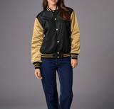 Hatch Sports Women Satin Jacket Black/Gold Hatch Sports