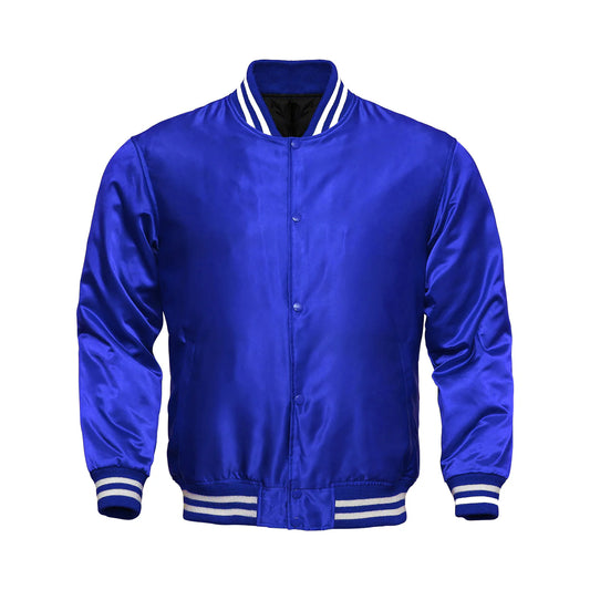 Hatch Sports Women Satin Jacket Royal Blue